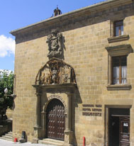 Manuel Lekuona Library - Pilgrims' Hospital San Juan Bautista Basilica in Oiartzun