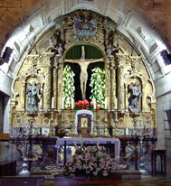 Basílica barroca del Santo Cristo en Lezo